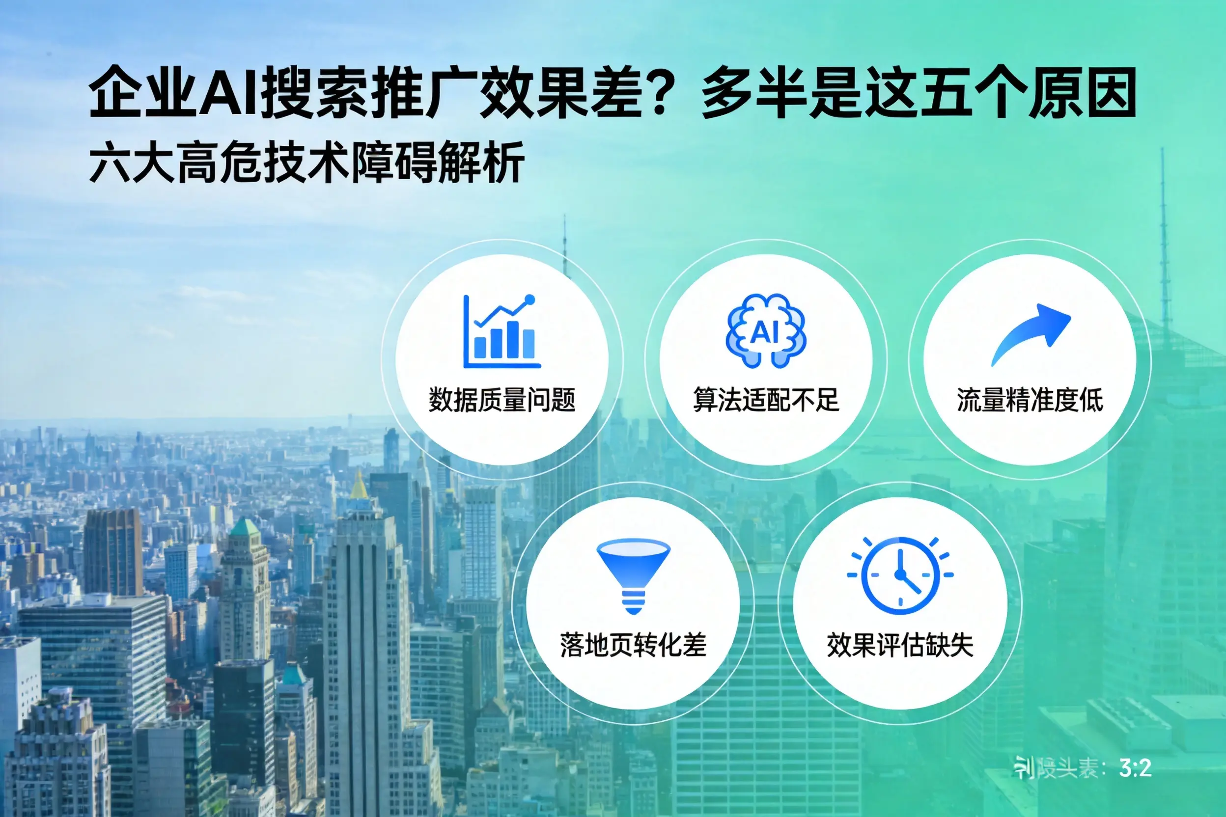 乾安企业AI搜索推广效果差？多半是这五个原因